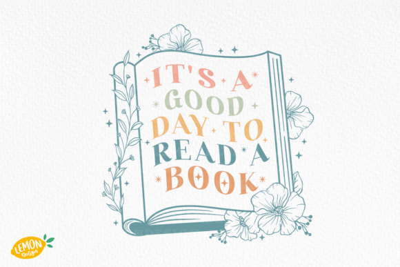 Download Book and Flower Quote SVG Design - Quote svg Collection