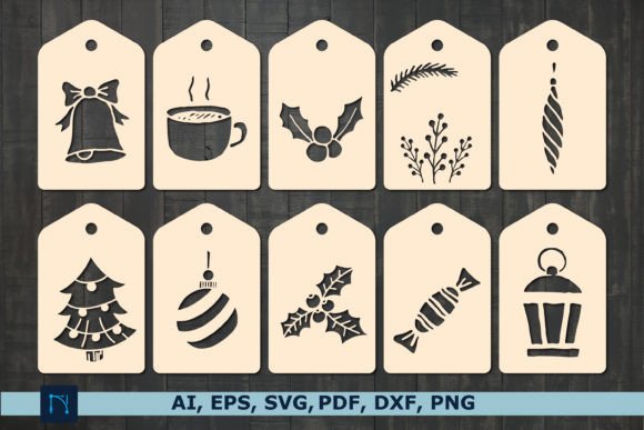 Download Laser Cut Christmas Gift Tag SVG Bundle - Christmas gift tag svg bundle Collection