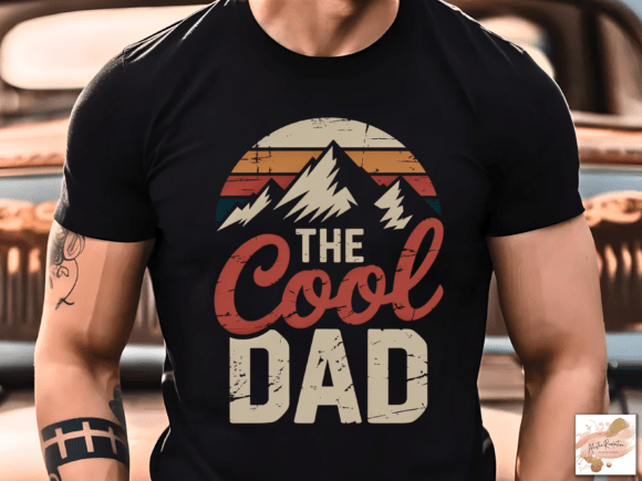 Download Retro Cool Dad Png Hiking Dad Png Father - Premium Bundle
