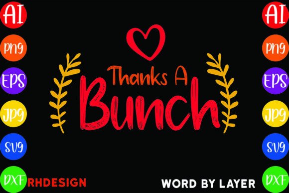 Download Thanks a Bunch SVG Design - Thanks a bunch svg Collection