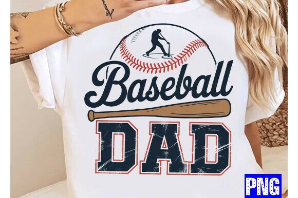 Download Retro Baseball Dad PNG, Dad Shirt Design - Premium Resources
