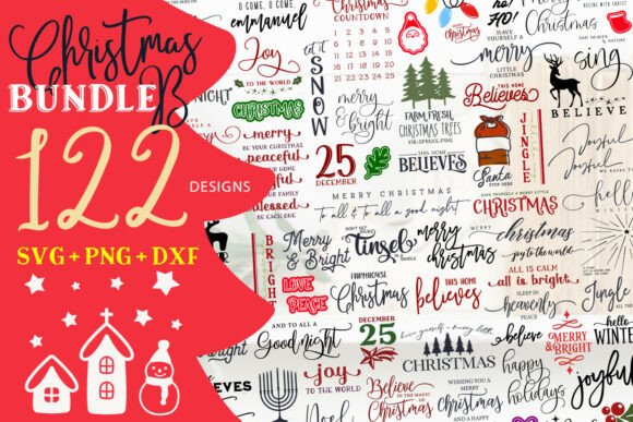 Download Festive SVG Bundle 122 Cricut Cuts - Festive svg bundle Collection