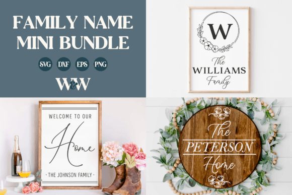 Download Family Name Bundle Vol. 2 - Family name bundle Collection